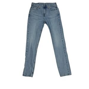 Levi's 510 skinny fit jeans light wash blue denim 30 X 32